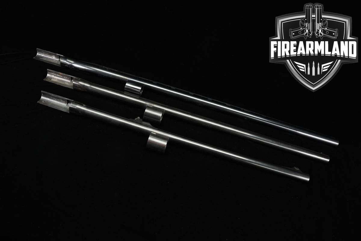 3-BARREL SET Remington Model 1100 12-Gauge 22", 26", 30" Blued M1100