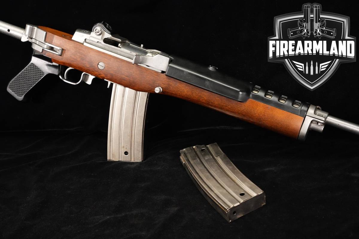 PRE-BAN 1984 Ruger Mini-14 184-Series 223 Rem Stainless Mini14 +2 MAGS
