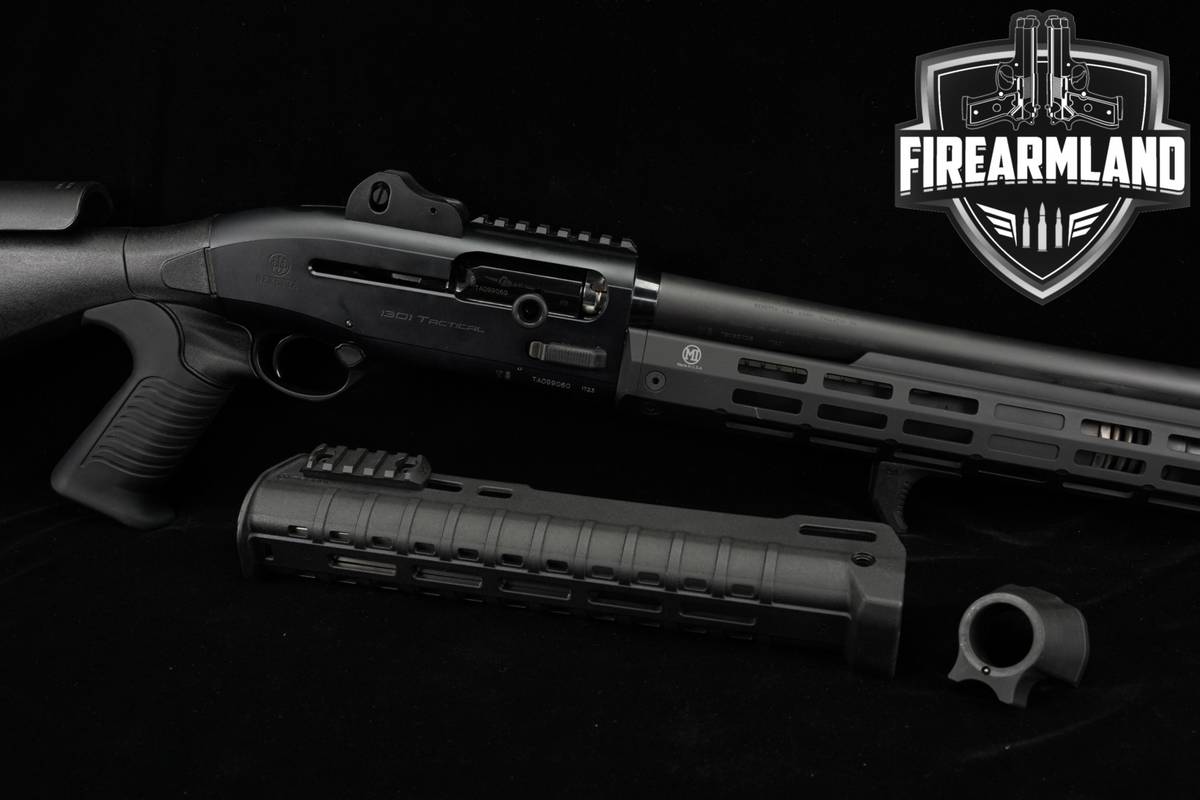 UPGRADES Beretta 1301 Tactical 12-Gauge 18.5" M-LOK +SPARE HANDGUARD
