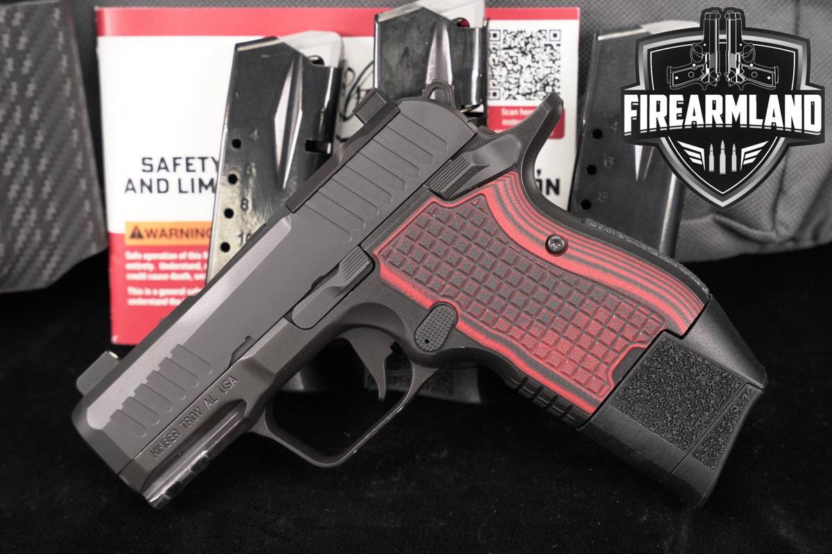 Kimber CDS9 9mm Optics-Ready Stainless CDS-9 +4 MAGS, ORIG CASE & HOLSTER