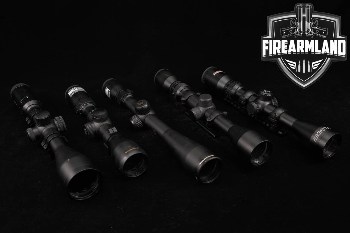 Five Scope Lot Hunting 5 Pack Weaver Hawke Nikon