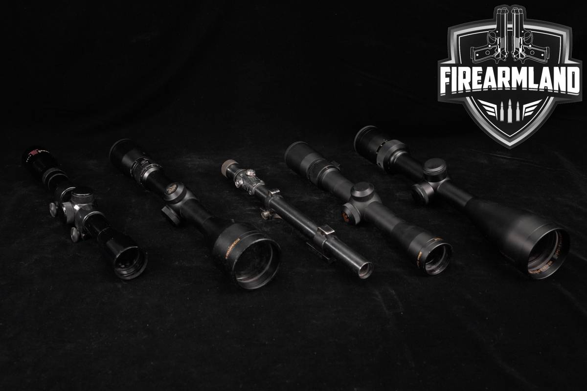 Five Scope Lot Hunting 5 Pack Weaver Tasco Nikon Scopes Riflescope