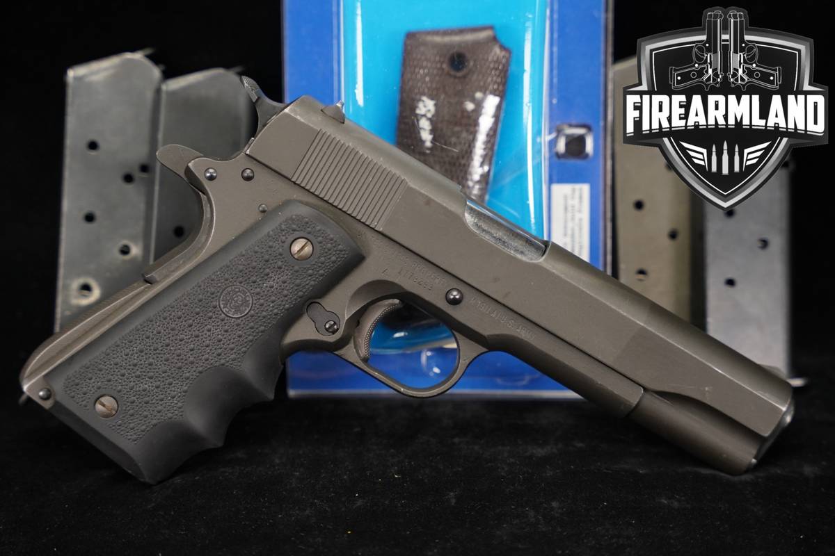 WWII 1944 Colt M1911A1 U.S Army 1911 A1 M1911 USGI +5 MAGS