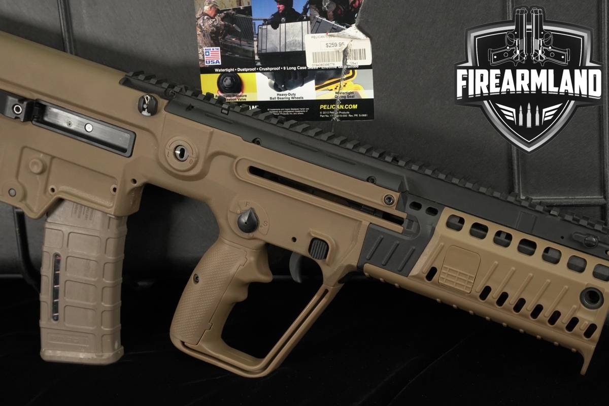 IWI Tavor X95 5.56 NATO 16.5" Two-Tone FDE X-95 BULLPUP +PELICAN CASE