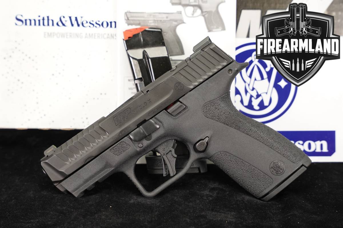 Smith & Wesson M&P Shield X 9mm S&W Optics-Ready 3.6" +2 MAGS & ORIG BOX