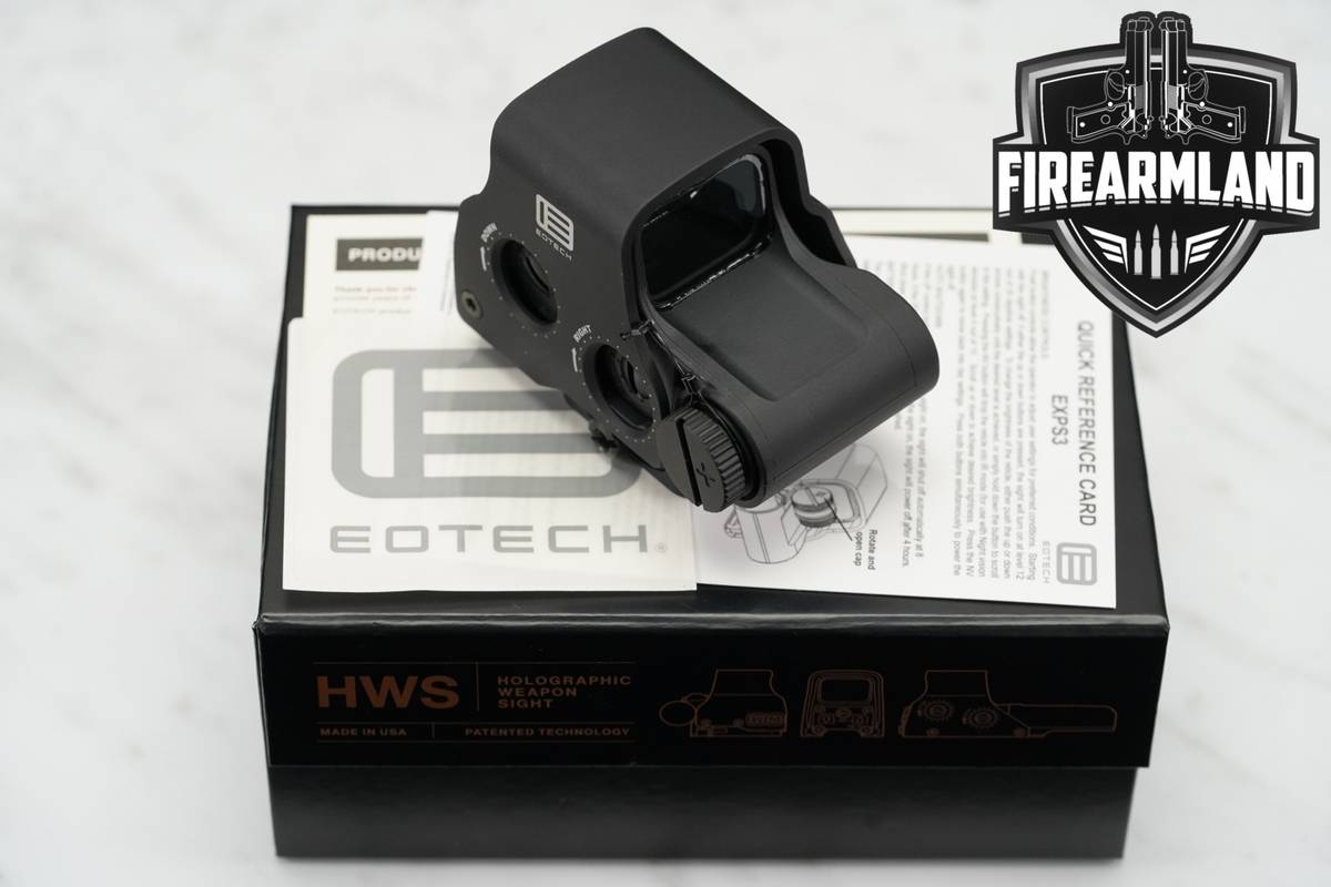 EOTECH HWS EXPS3 Holographic 1-Dot Speed Ring Reticle Red Sight EXPS III