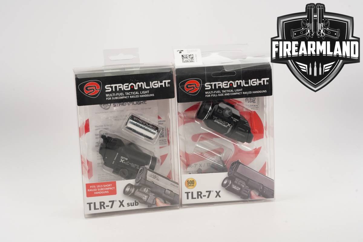 TWO 2 Weapon Light Pack Streamlight TLR-7s TLR7 7-S
