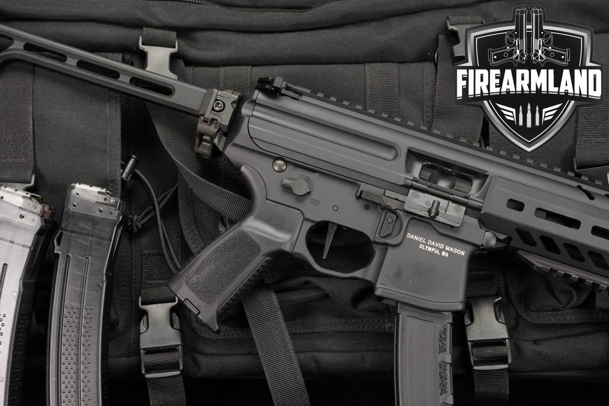 SBR Sig Sauer MPX K 9mm 4.5" Side-Folding PDW Piston-Driven M-LOK +4 MAGS