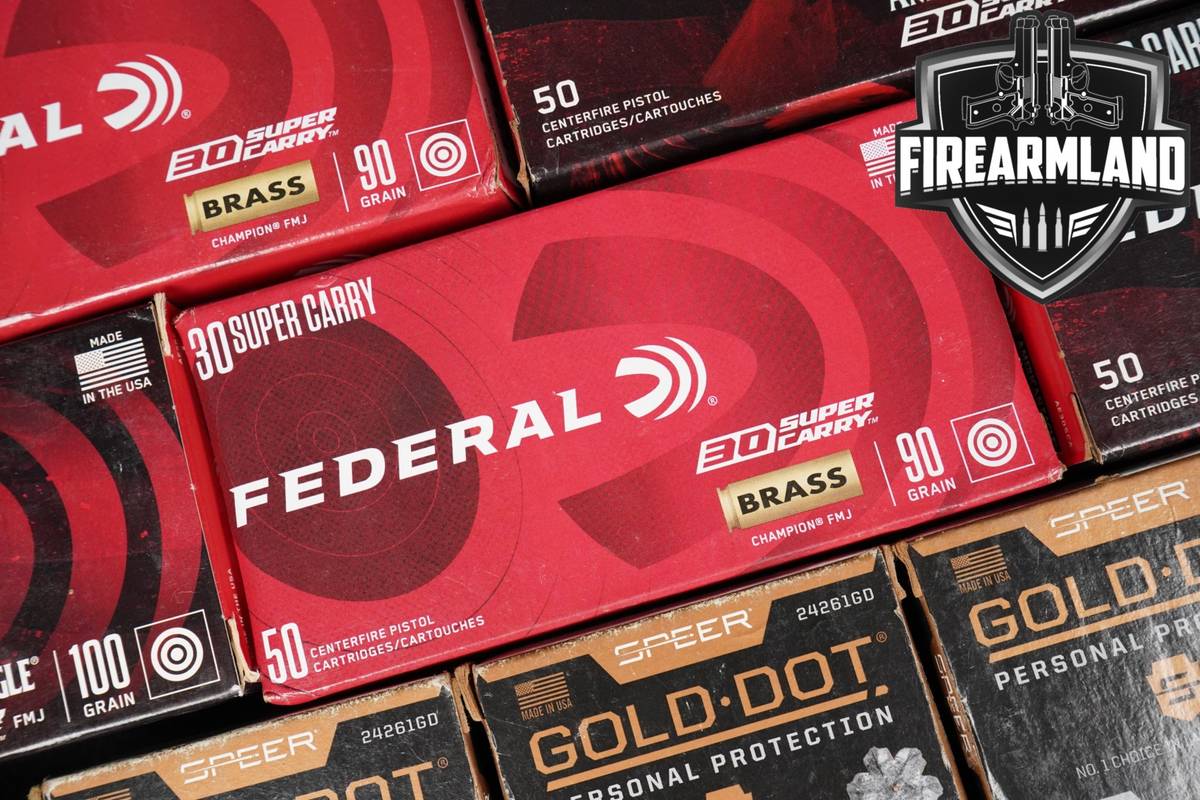450 RDS! 30 Super Carry Ammo Ammunition
