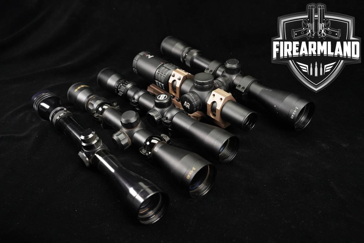 FIVE Scope Lot 5 Pack Tasco Cabela's Bushnell Redfield Scopes Riflescope