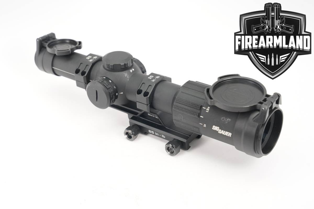 Sig Sauer Tango MSR 1-6x24 LPVO Illuminated SFP MOA BDC-6 Reticle Scope