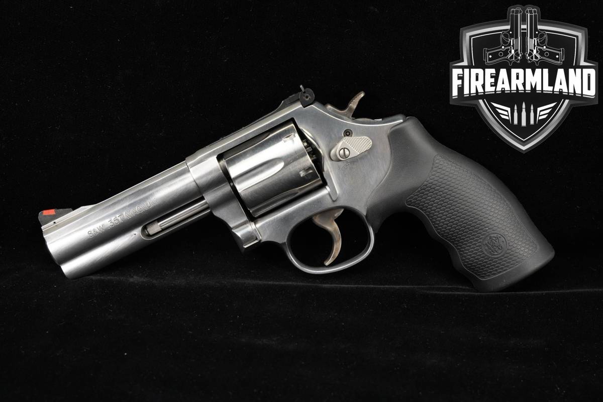 Smith & Wesson Model 686-6 S&W 357 Magnum 4" Satin Stainless M686