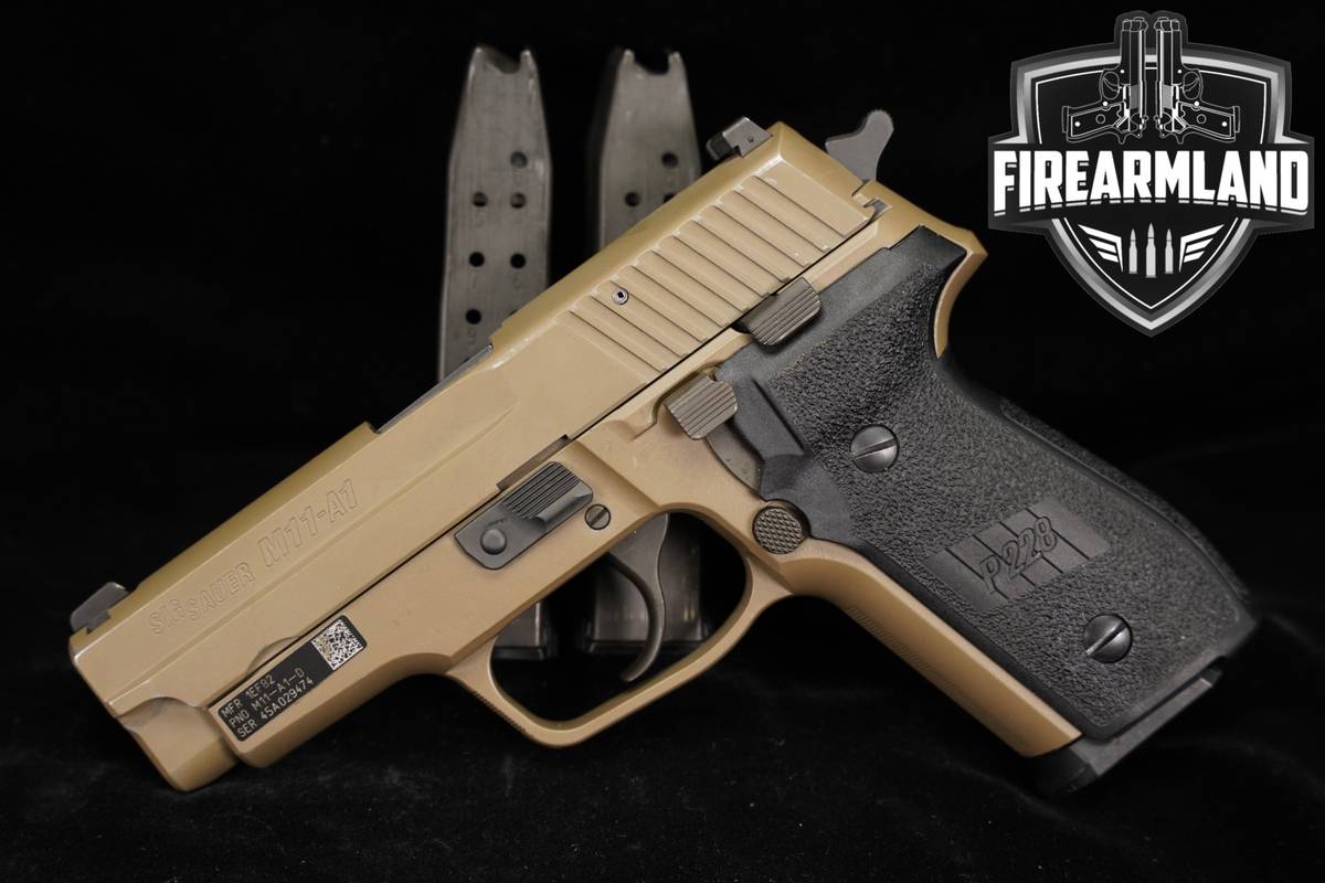 Sig Sauer M11-A1 9mm 3.9" FDE M 11 M11A1 +3 MAGS