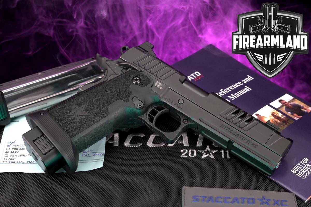 Staccato XC 9mm Optics-Ready STI 1911 2011 COMP +2 MAGS & ORIG CASE