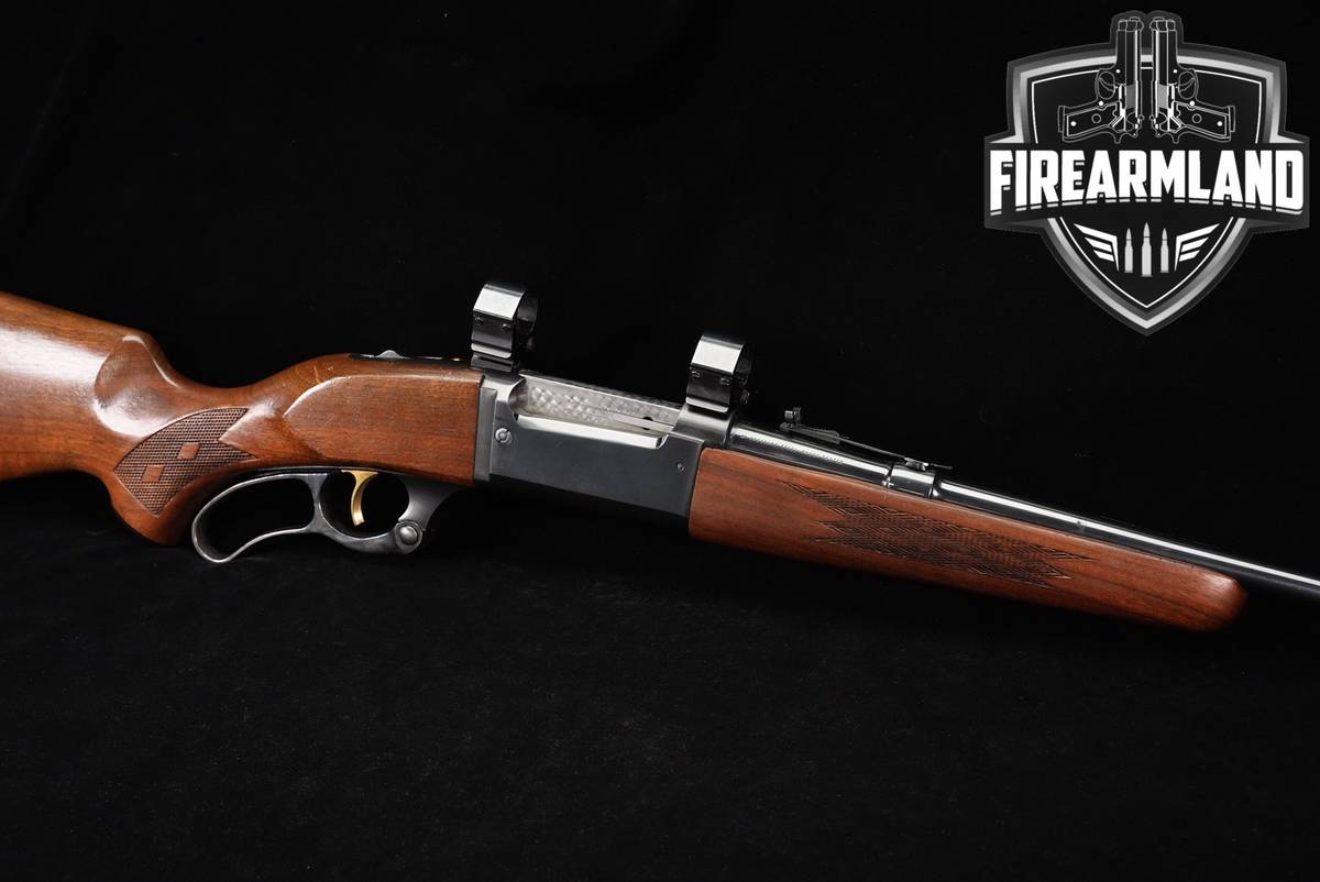 1965 Savage Arms Model 99DL Deluxe Monte Carlo 358 Win 22" M99 +SCOPE RINGS