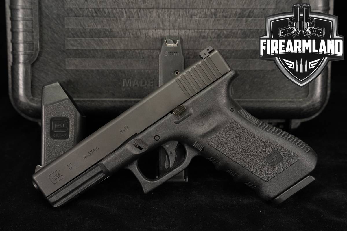 Glock 17 Gen3 G17 Gen 3 9mm 4.49 +2 MAGS & ORIG CASE