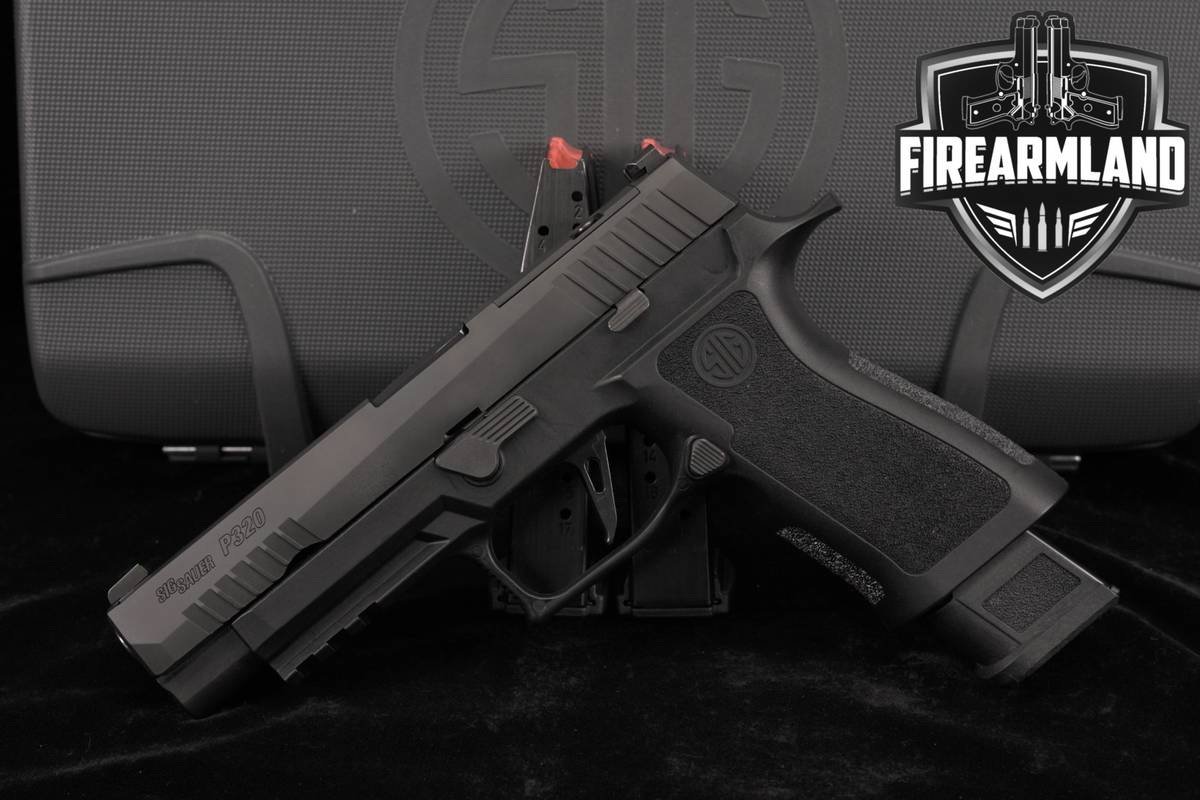 Sig Sauer P320 X-FULL XSeries 9mm Optics Ready P-320 +3 MAGS & ORIG CASE