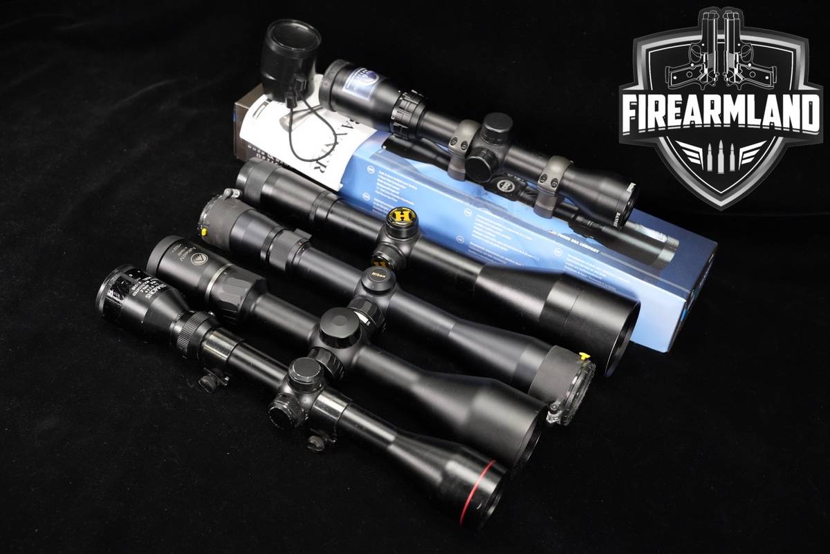 Five Scope Lot 5 Pack Hakko Burris Nikon Simmons Bushnell Riflescope Scopes