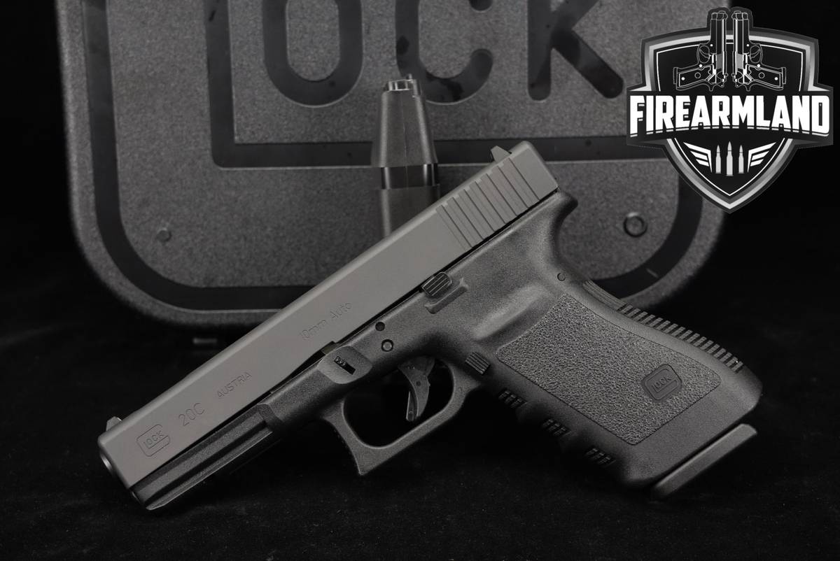Glock 20C Gen3 G20C Gen 3 10mm 4.61" PORT +2 MAGS & ORIG CASE