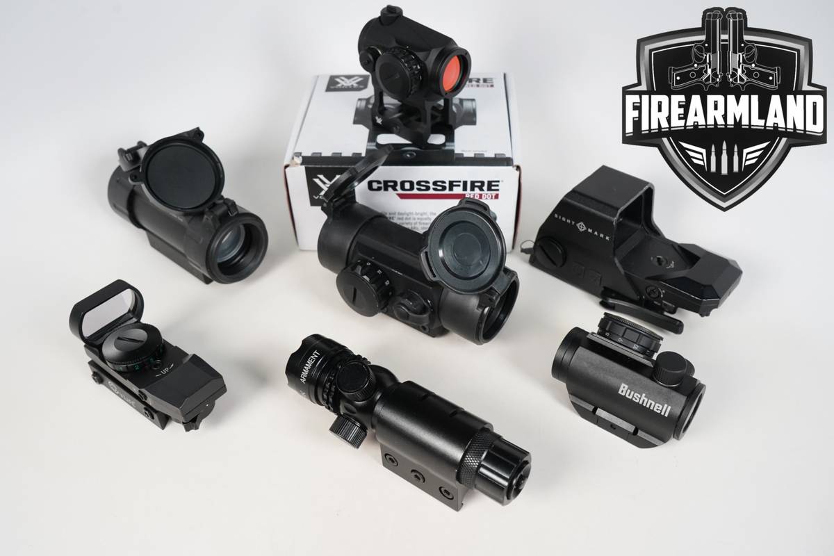 SIX RED DOT SIGHT LOT 6 Pack Bushnell CVLife TRUGLO UTG SightMark Vortex