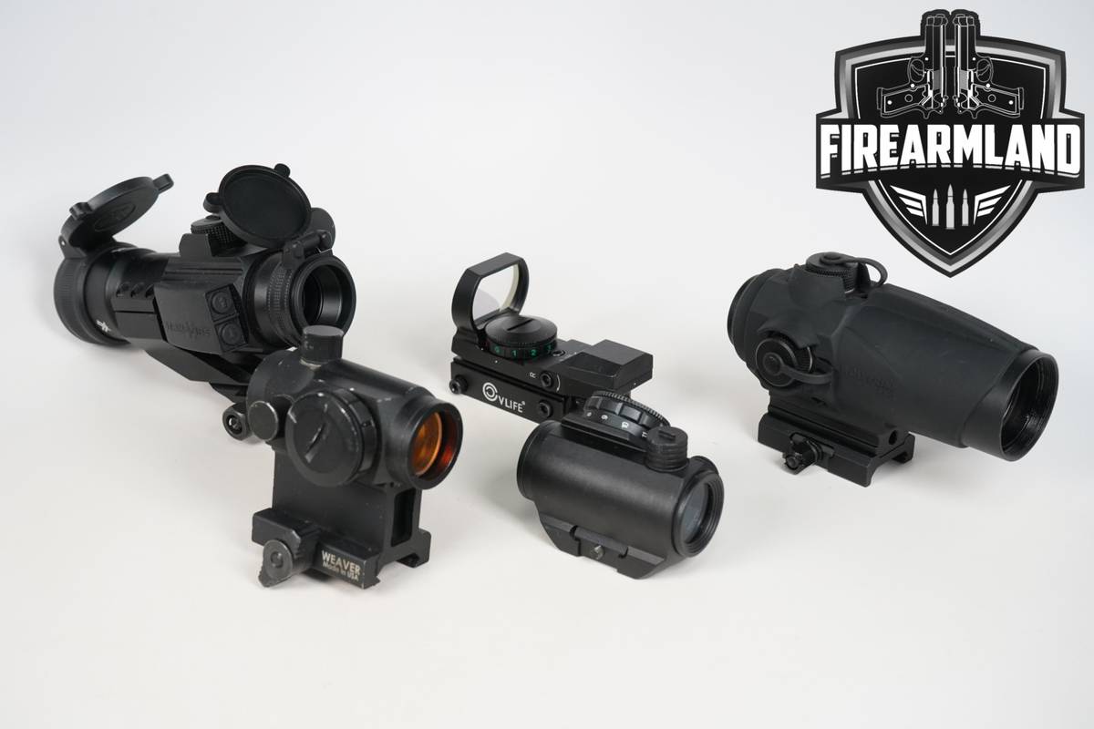 FIVE RED DOT SIGHT LOT 5 Pack Primary Arms CVLife Wolverine Vortex RDS