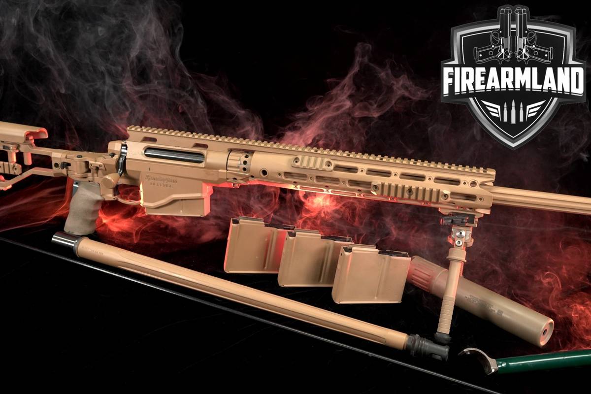 2-BARREL SET Remington Defense Model MSR 338 Lapua +4 MAGS, 300 Win Mag