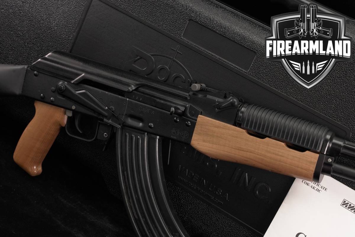 Izhmash Saiga 7.62x39 AKM 16.3" AK-47 AK47 Black & Wood +CASE
