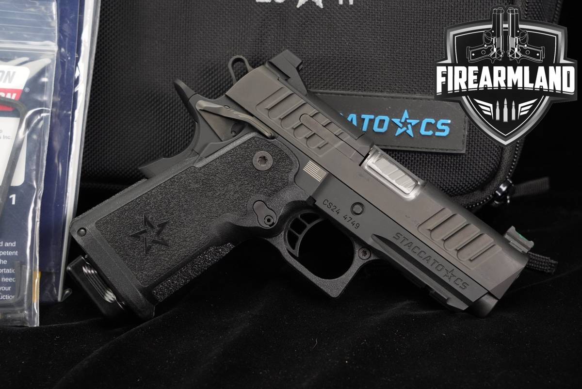 Staccato CS V3 9mm Optics-Ready 3.5" STI C S 1911 2011 +ORIG CASE