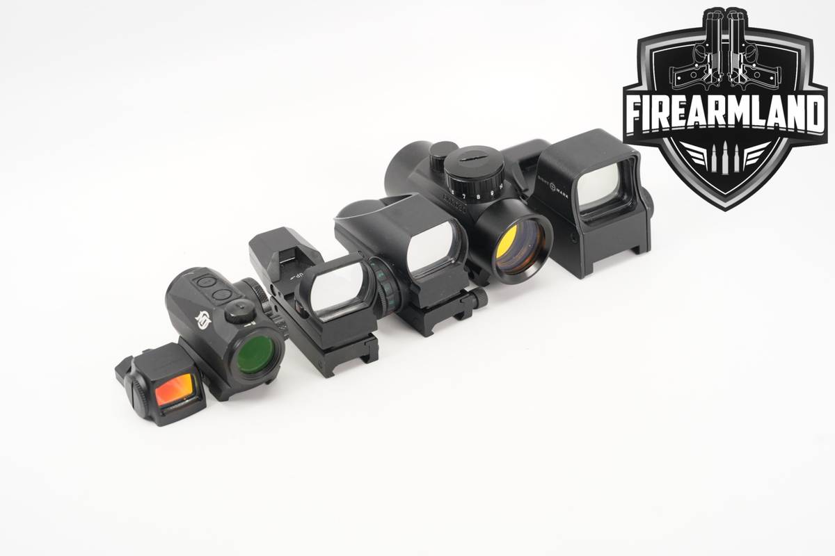 SIX RED DOT SIGHT LOT 6 Pack Sightmark MT Tasco Sig Sauer RDS
