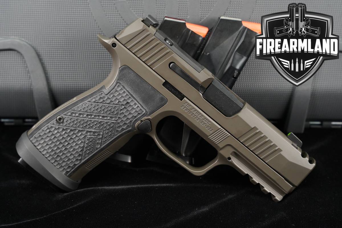 Sig Sauer P365-AXG Legion 9mm Gray P 365 X Macro COMP +3 MAGS & ORIG BOX