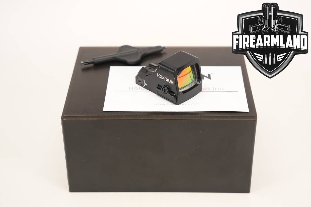 Holosun HS507K X2 2 MOA Dot & 32 Circle Red Sight HS-507K 507-K +CASE
