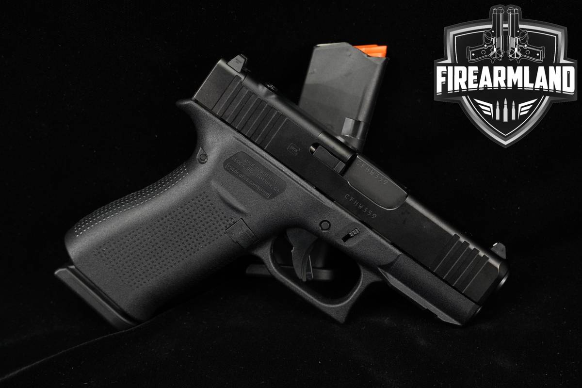 Glock 43X MOS G43X 9mm 3.41 +2 MAGS, ORIG CASE