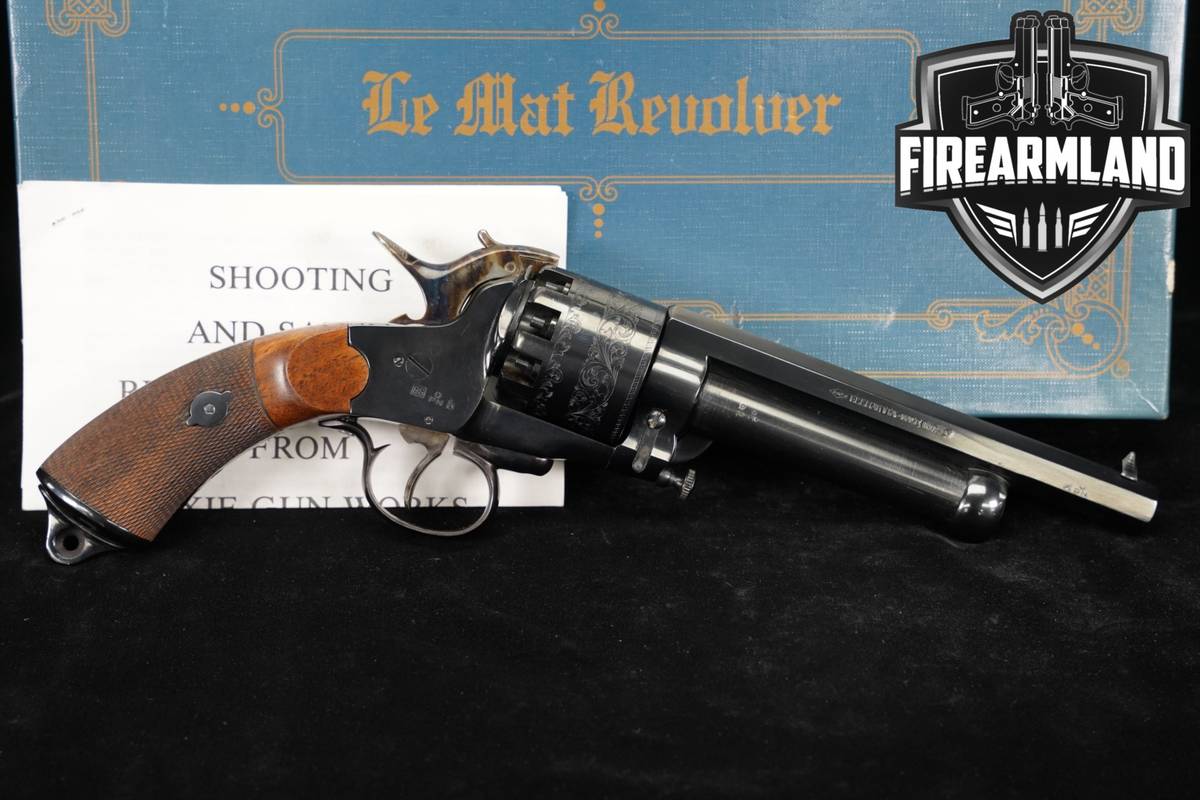 F.lli Pietta LeMat 44 Caliber + 20 Gauge Flli 6.75" Blued Le Mat +ORIG BOX