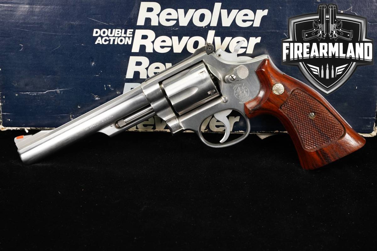 Smith & Wesson Model 66-2 S&W 357 Magnum 6" Satin Stainless M66 +ORIG BOX