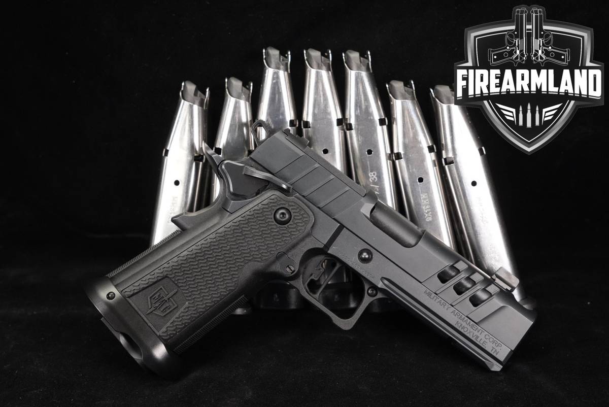 MAC 9 DS Comp 9mm Optics-Ready 1911 2011 PORTED MAC9 +8 MAGS
