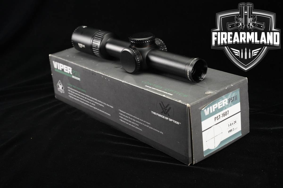 Vortex Optics Viper PST Gen II 1-6x24mm VMR-2 MRAD SFP Illuminated Scope
