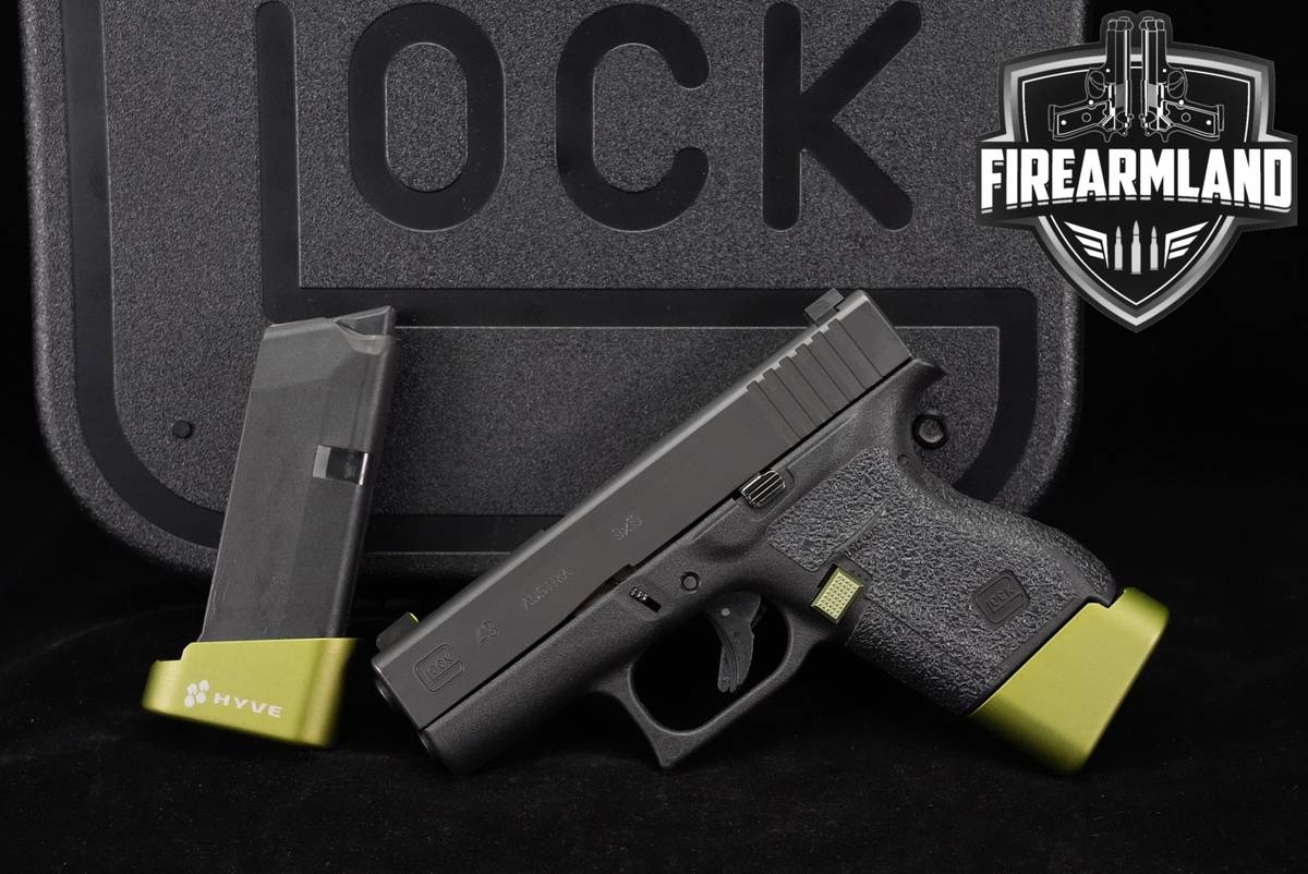 Glock 43 G43 9mm 3.41 +2 MAGS & ORIG CASE