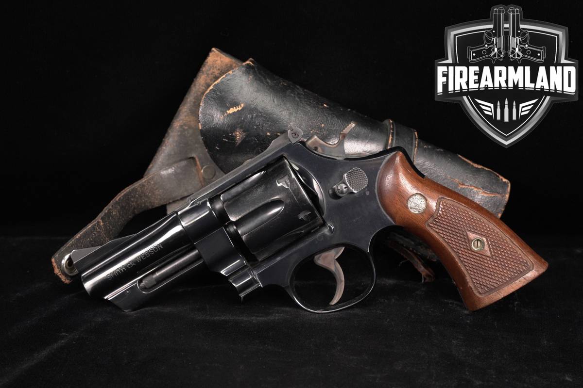 1966-1967 Smith & Wesson Model 27-2 S&W 357 Magnum 3.5" Blued DA/SA
