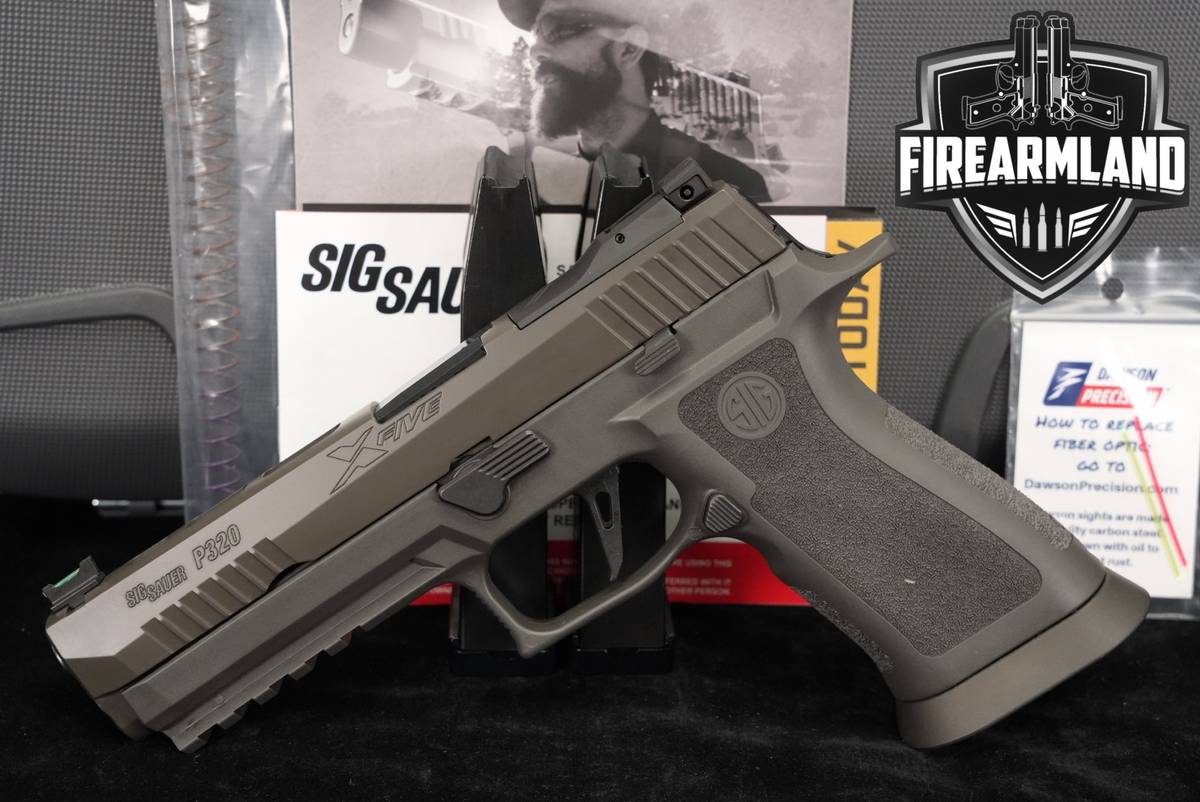 Sig Sauer P320 XFIVE Legion R2 9mm Optics-Ready P-320 +3 MAGS & ORIG CASE