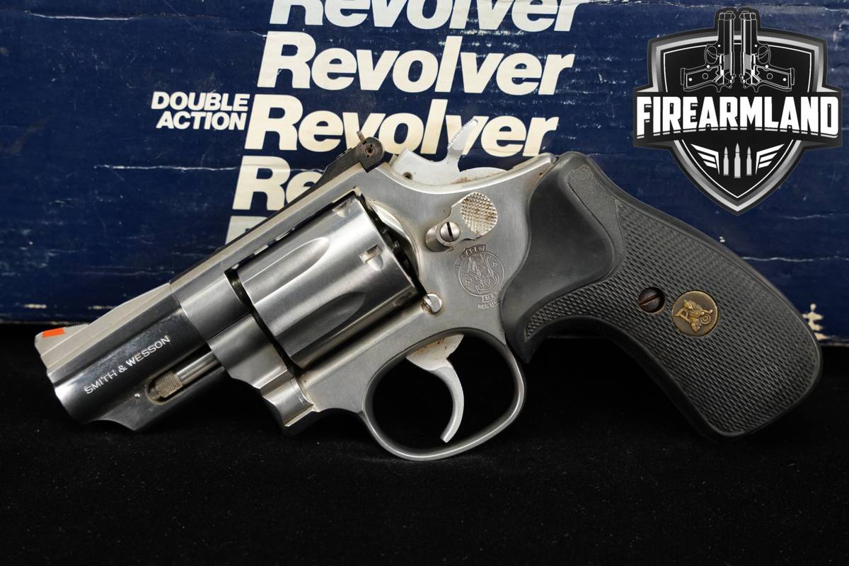 Smith & Wesson Model 66-3 S&W 357 Magnum 2.5" Stainless Revolver +ORIG BOX