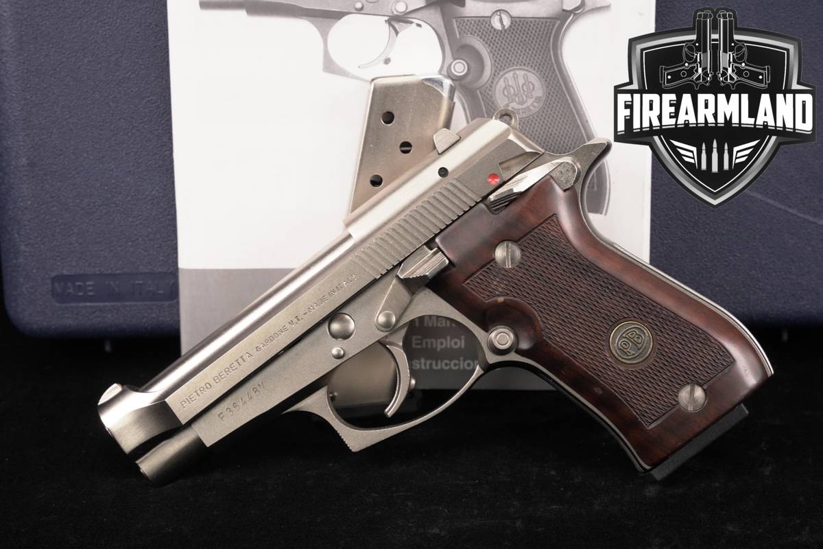 P Beretta 85 FS Cheetah 3.8 Nickel 85FS +2 MAGS & ORIG BOX
