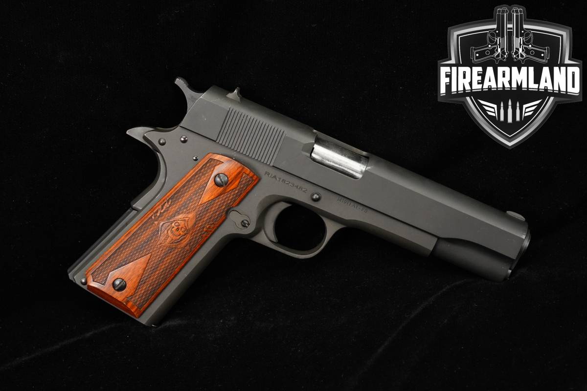 Rock Island Armory RIA M1911 A1-FS 38 Super 1911 5" Grey M1911A1