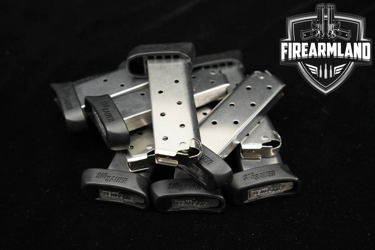TEN (10) Sig Sauer P238 7 Round Magazines .380 ACP P-238 Mags
