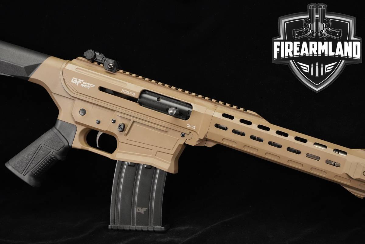 GForce Arms GF25 12-Gauge 18.5 FDE 3" GF-25 MKX3 Dual-Marked