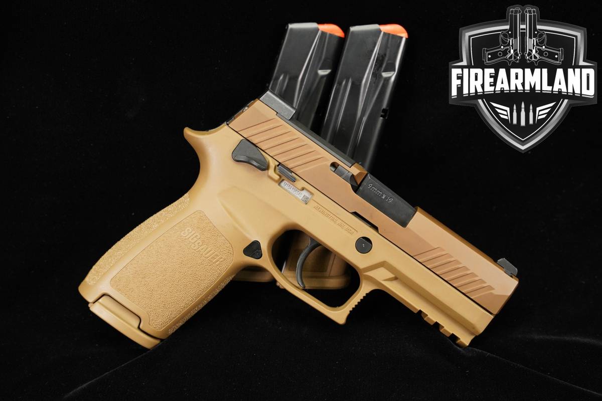 Sig Sauer P320-M18 9mm 3.9" Coyote Tan P 320 M 18 +3 MAGS
