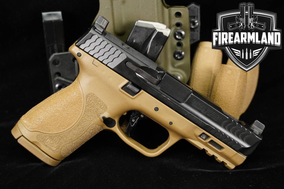 Smith & Wesson M&P9 M2.0 Compact OR MTS S&W 9mm FDE M&P-9 +2 MAGS, HOLSTER