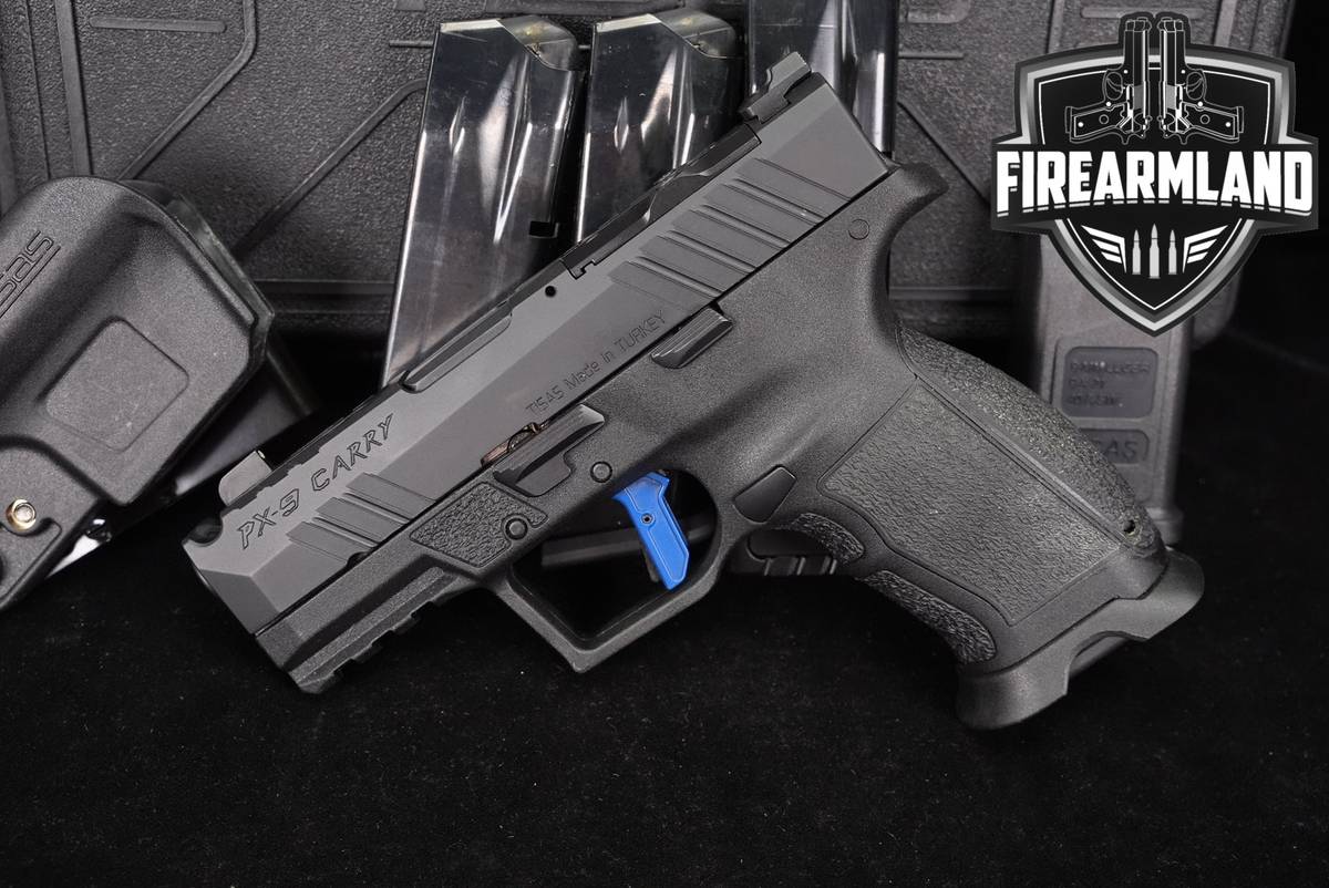 Tisas PX-9 Carry COMP 9mm Optics-Ready 3.5" PX9 +4 MAGS, ORIG CASE, HOLSTER