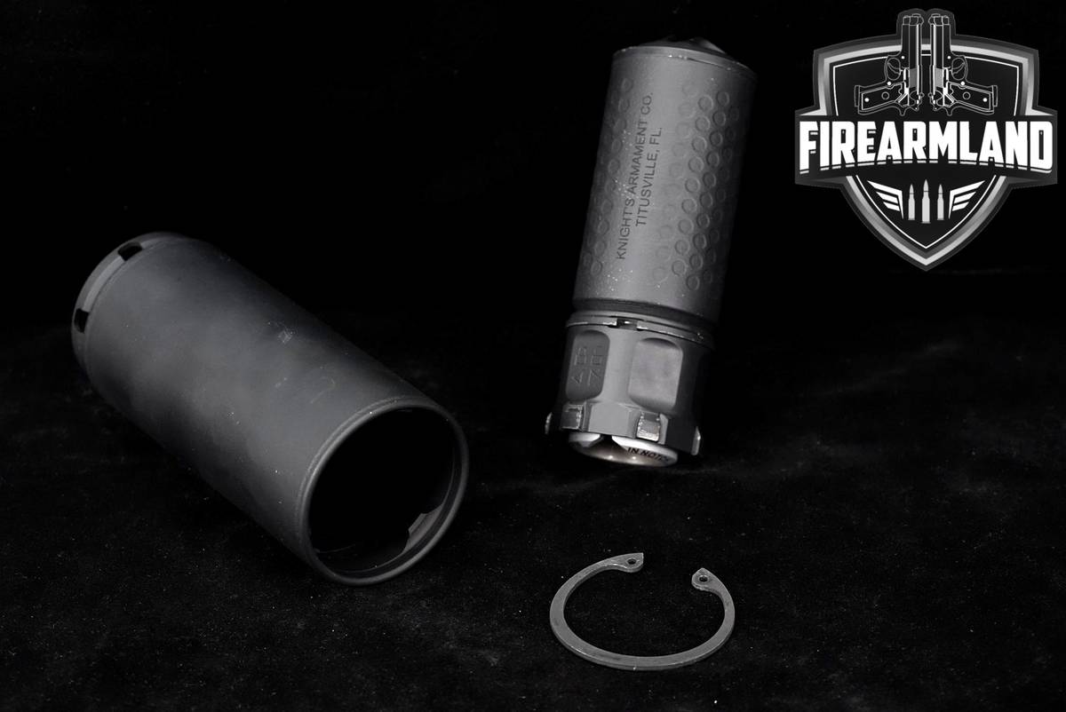 Knight's Armament (KAC) 556 MCQ-2 5.56mm NATO 4.5" Suppressor MCQ2 Silencer