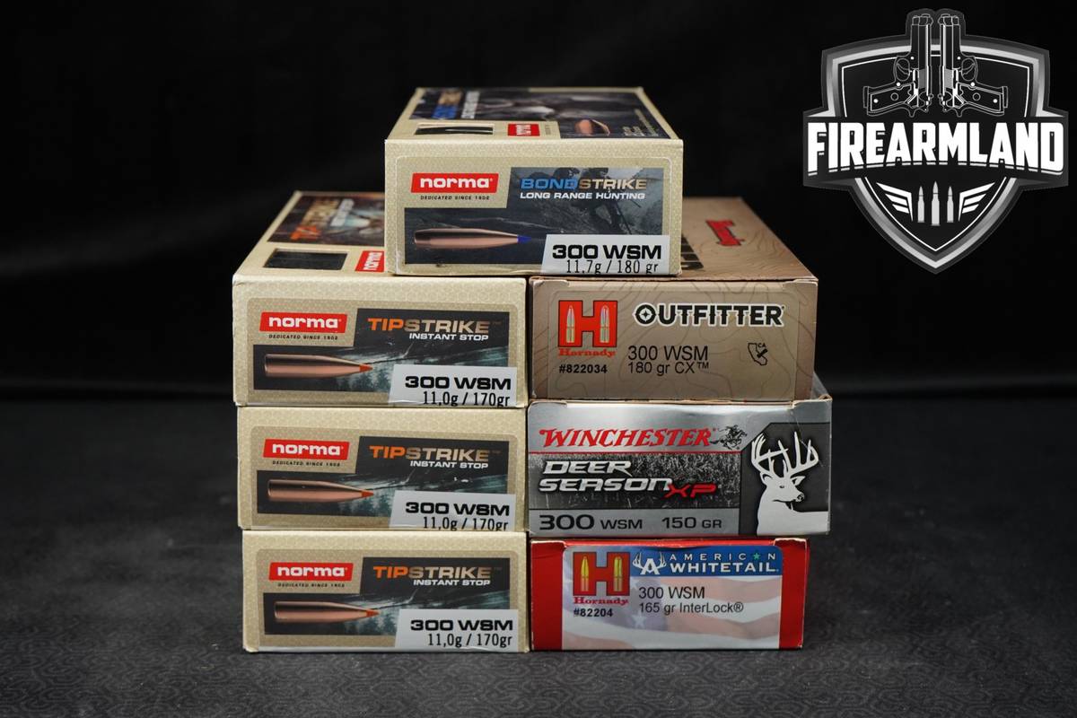140 RDS! 300 WSM Ammo 300WSM Ammunition