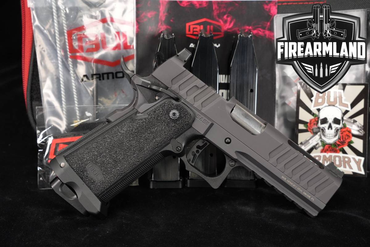 BUL Armory SAS II TAC G2 9mm Optics-Ready 1911 2011 +4 MAGS & ORIG BOX